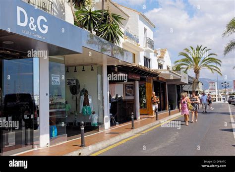 marbella puerto banus shops.